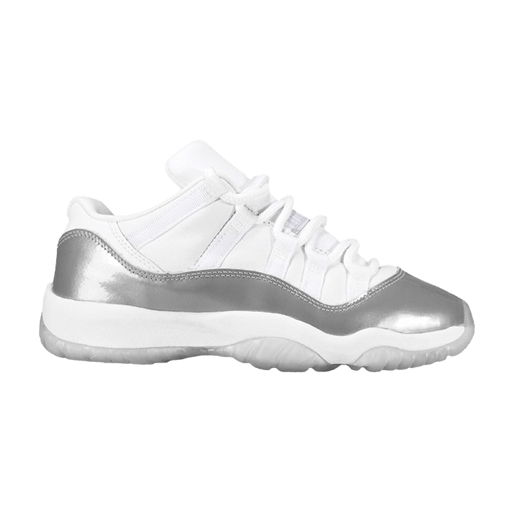 Jordan 11 Retro Low Metallic Silver (Women's)