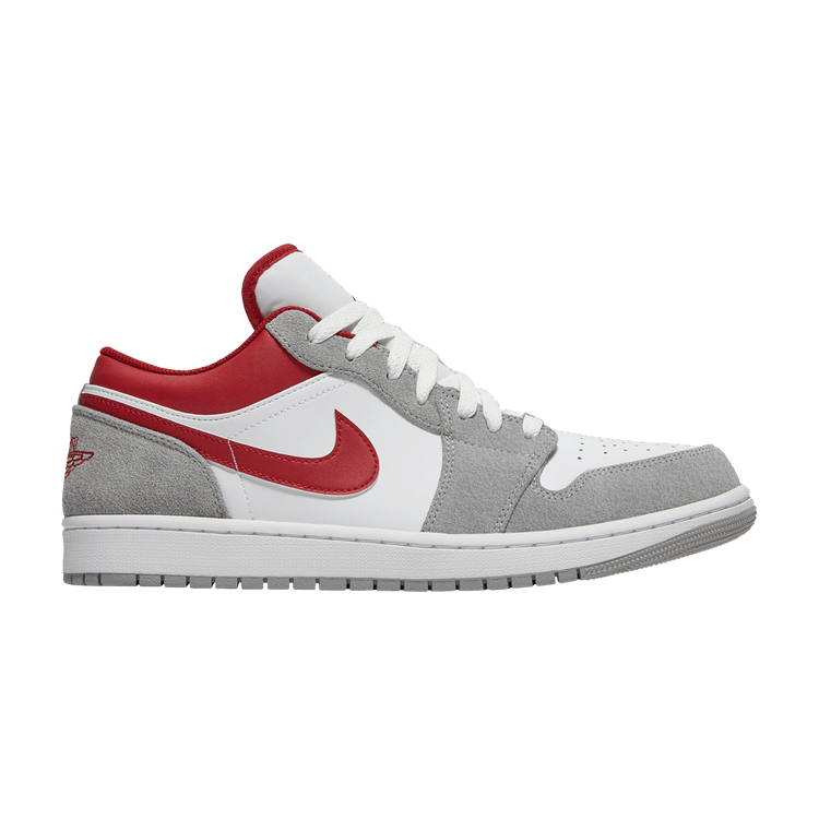 Jordan 1 Low SE Light Smoke Grey Gym Red