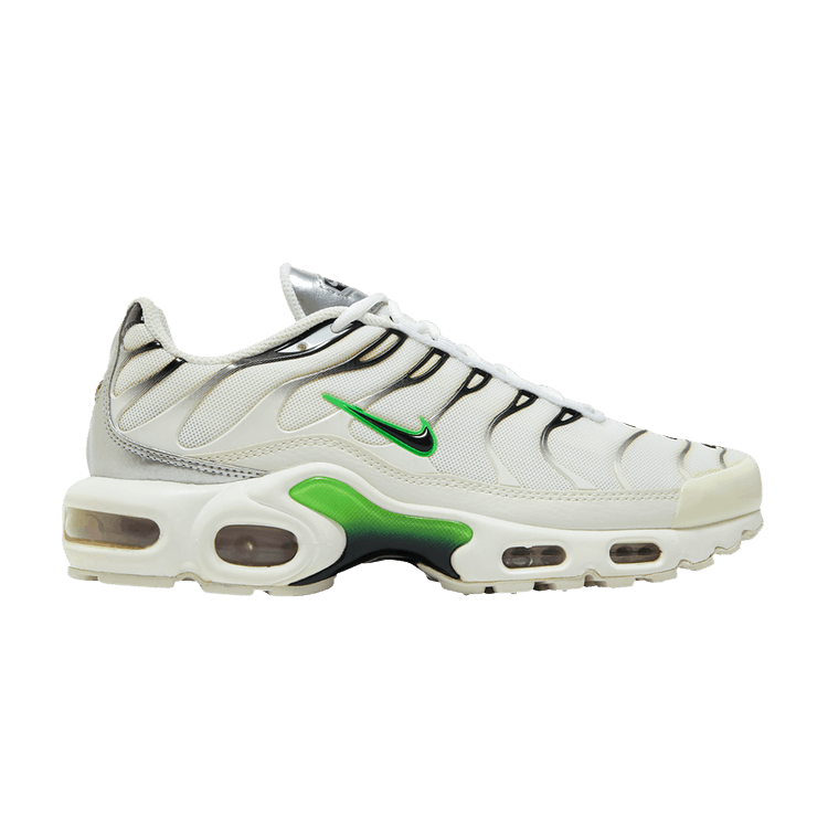 Nike Air Max Plus White Neon Metallic Silver (Women's)