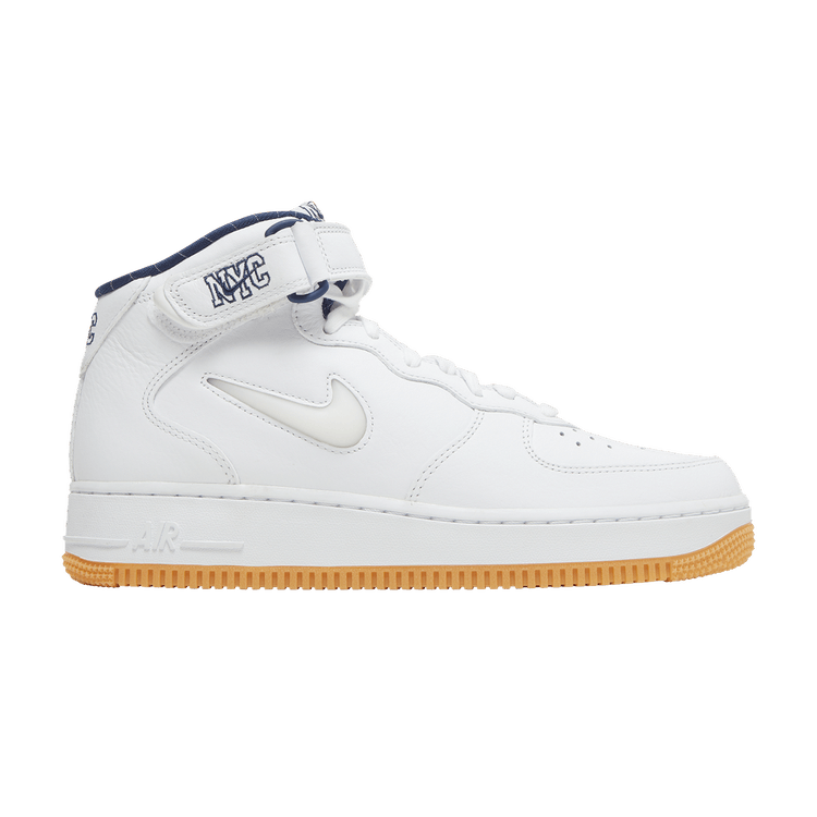 Nike Air Force 1 Mid QS Jewel NYC White Midnight Navy