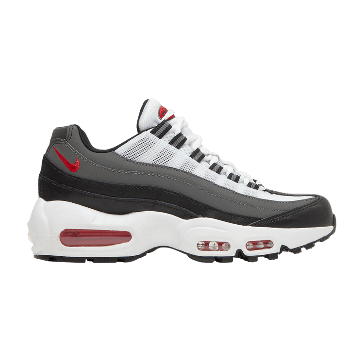 Nike Air Max 95 Recraft White Iron Grey University Red (GS)