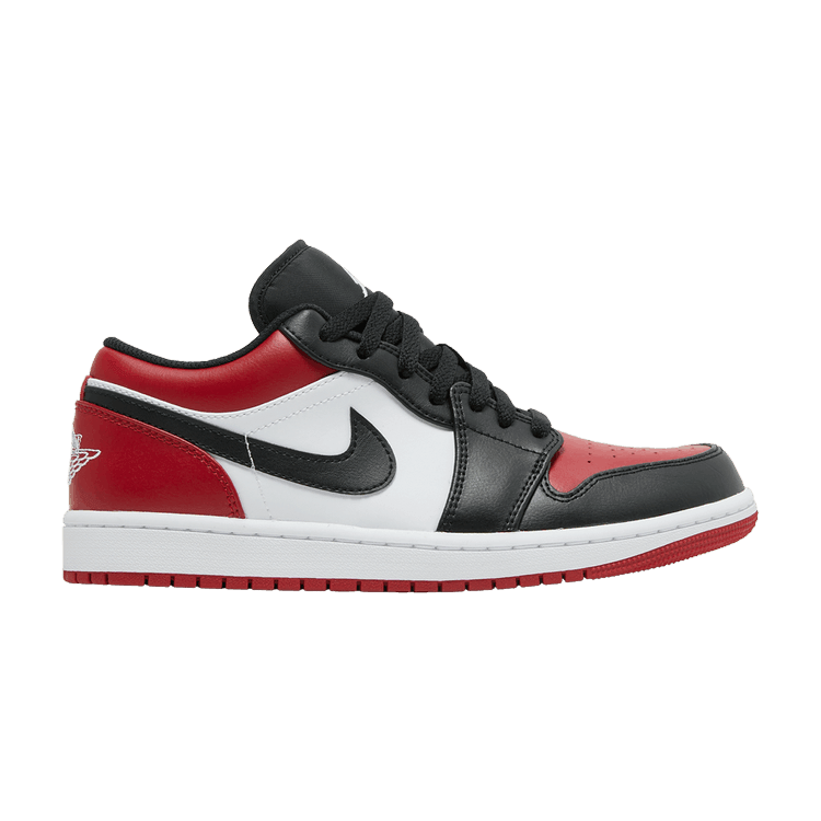 Jordan 1 Low Bred Toe - Side Kicks