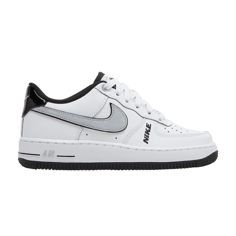 Nike Air Force 1 Low LV8 White Wolf Grey Black (GS)