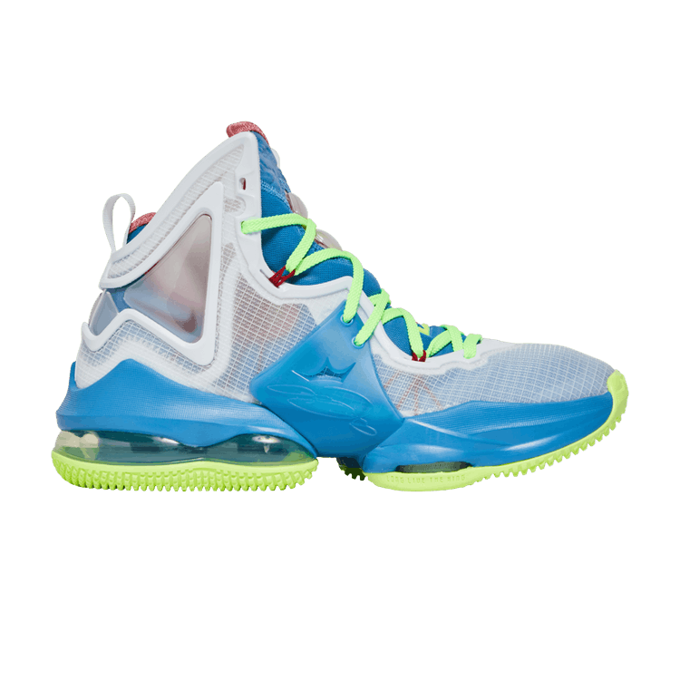 Nike LeBron 19 Dutch Blue Lime Glow (GS)