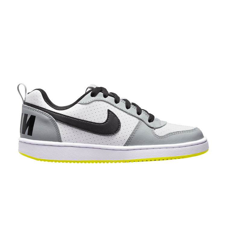 Nike Court Borough Low White Black Wolf Grey (GS)