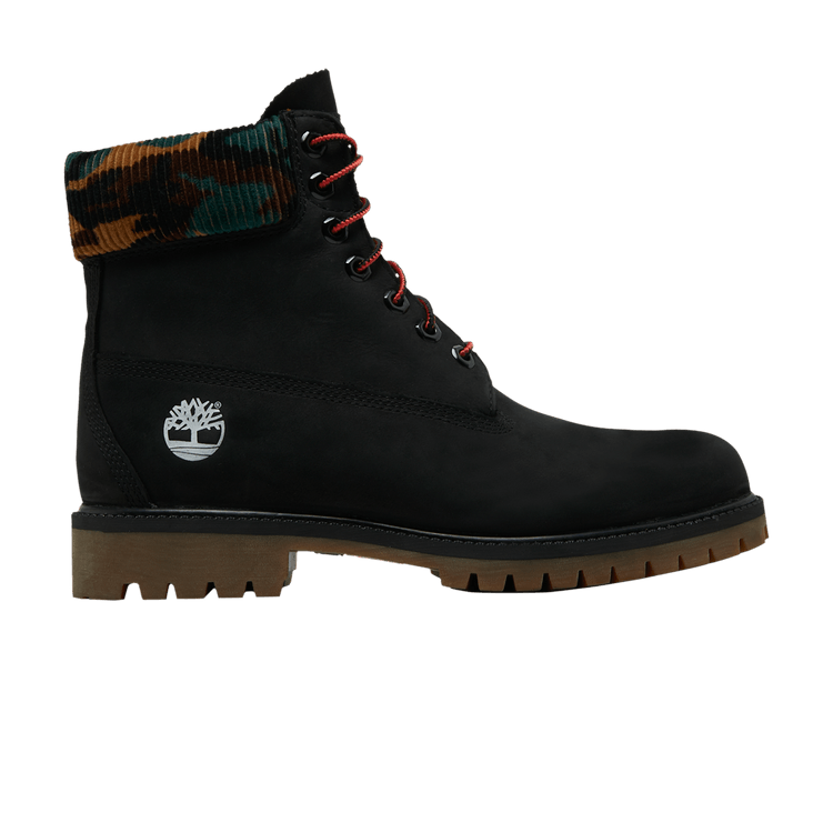 Timberland 6" Heritage Warm Lined Boot Black Camo