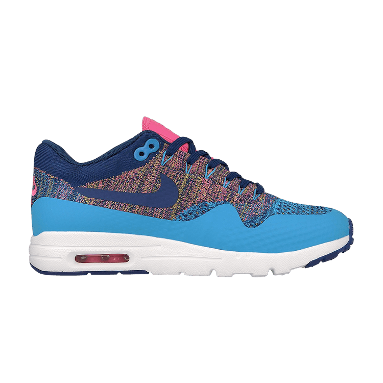 Nike Air Max 1 Ultra Flyknit Photo Blue/Deep Royal Blue (Women's)