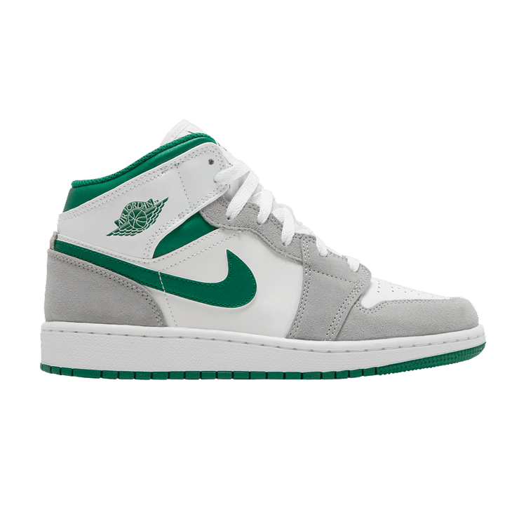 Jordan 1 Mid SE White Pine Green Smoke Grey (GS) - Side Kicks