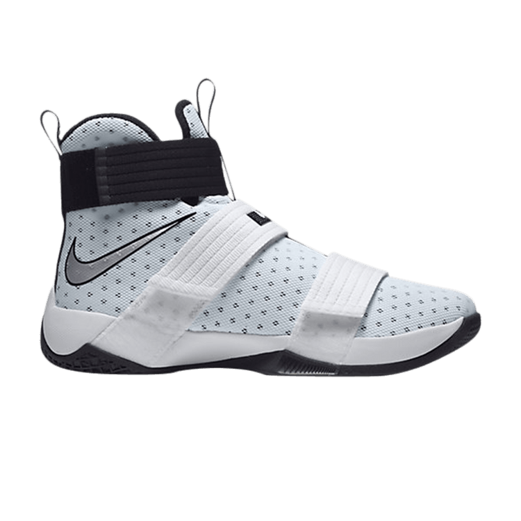 Nike LeBron Zoom Soldier 10 Team Bank White
