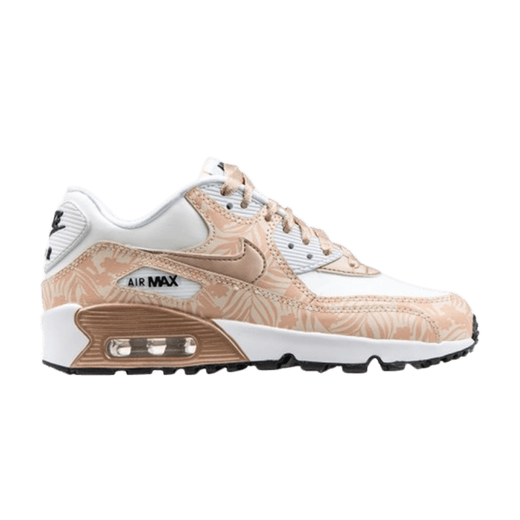 Nike Air Max 90 Print White Bronze (GS)