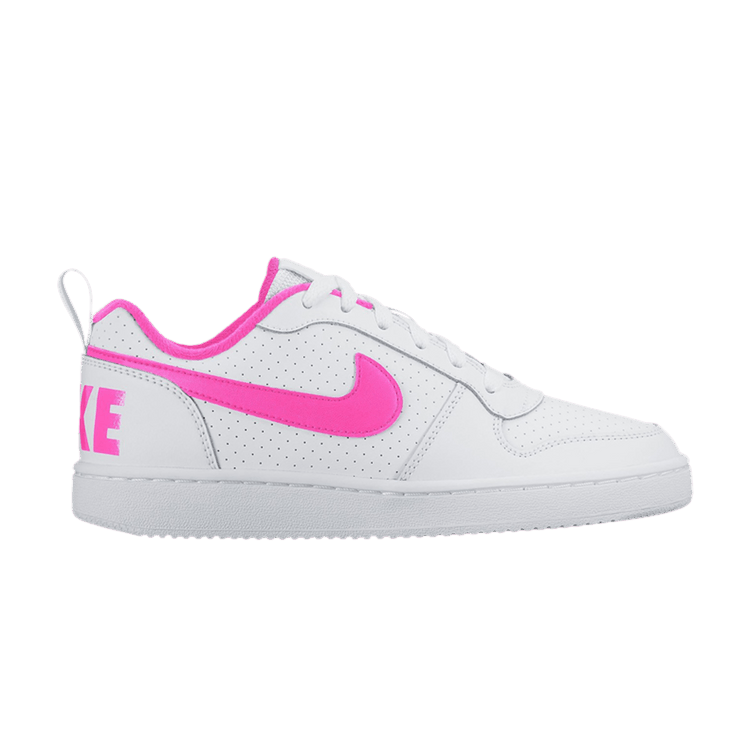 Nike Court Borough Low White Pink Blast (GS)