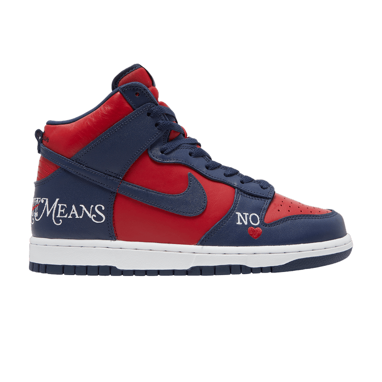 Nike SB Dunk High Supreme By Any Means Navy