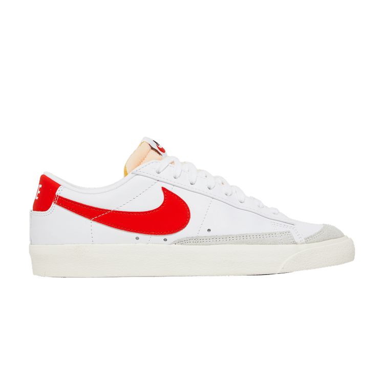 Nike Blazer Low 77 Vintage White Team Orange