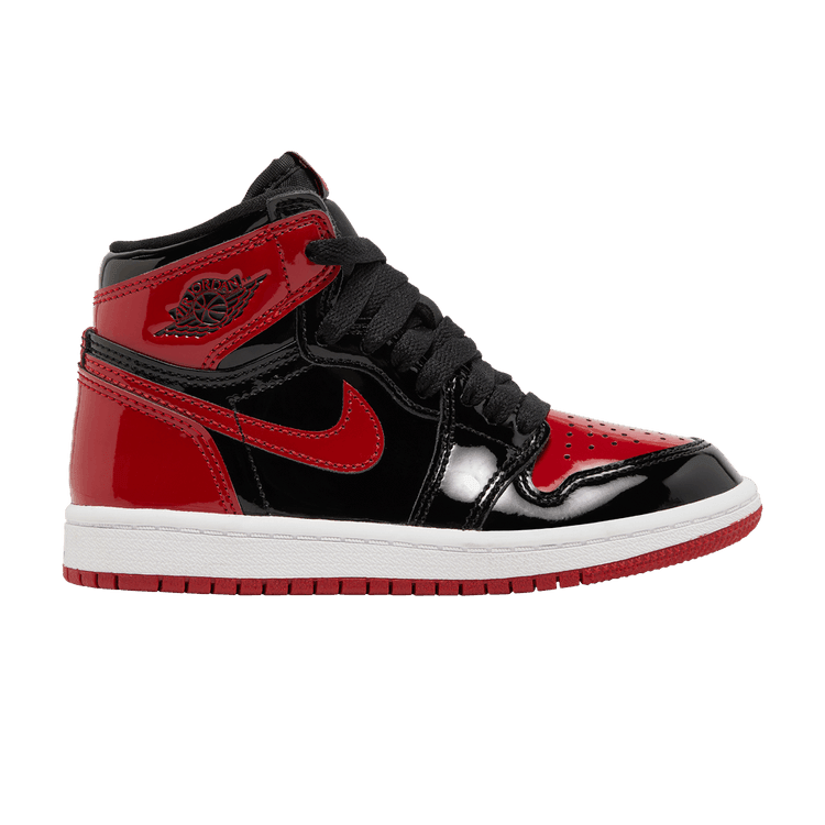 Jordan 1 Retro High OG Patent Bred (PS) - Side Kicks