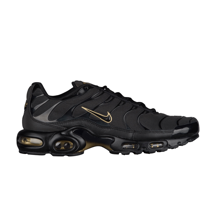 Nike Air Max Plus Black Metallic Gold