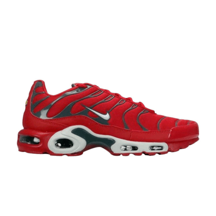 Nike Air Max Plus University Red Pure Platinum