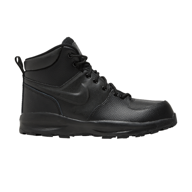 Nike Manoa Leather Triple Black (GS)