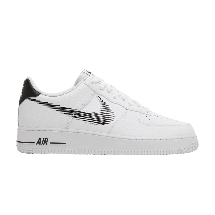 Nike Air Force 1 Low Zig Zag Black White