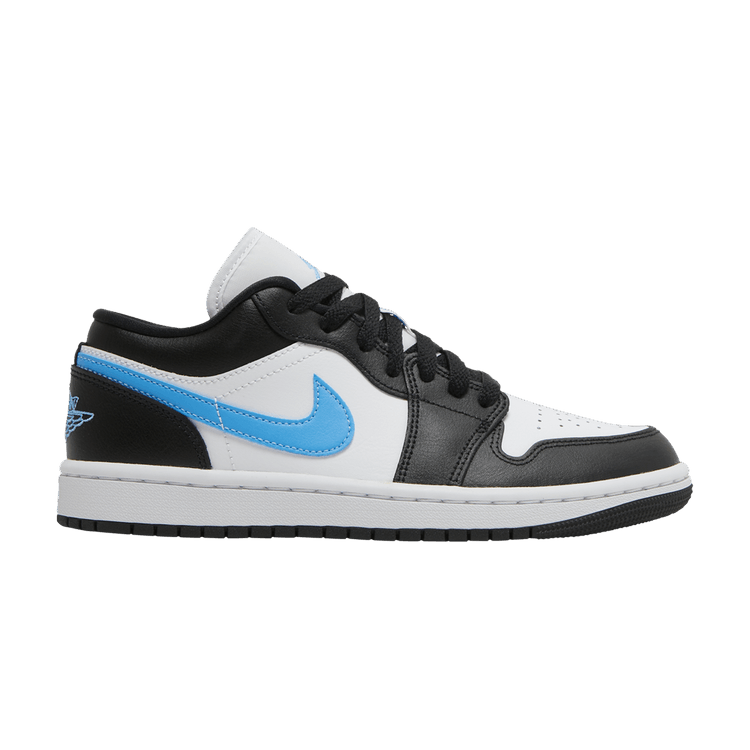 Jordan 1 Low Black University Blue White (Women's)