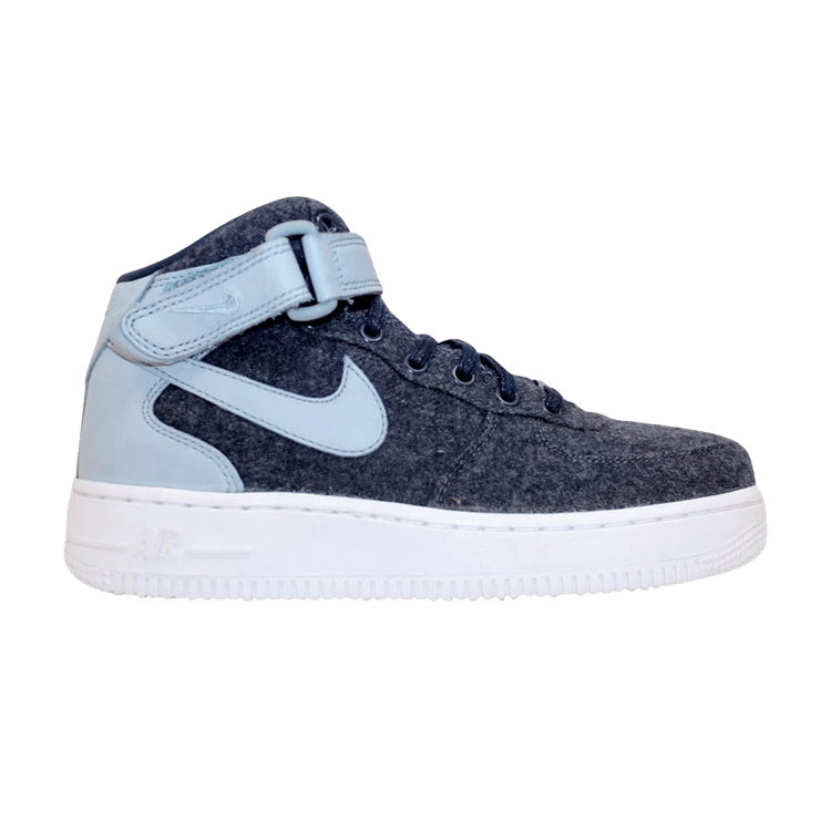 Nike Air Force 1 Mid '07 Leather PRM Midnight Navy (Women's)