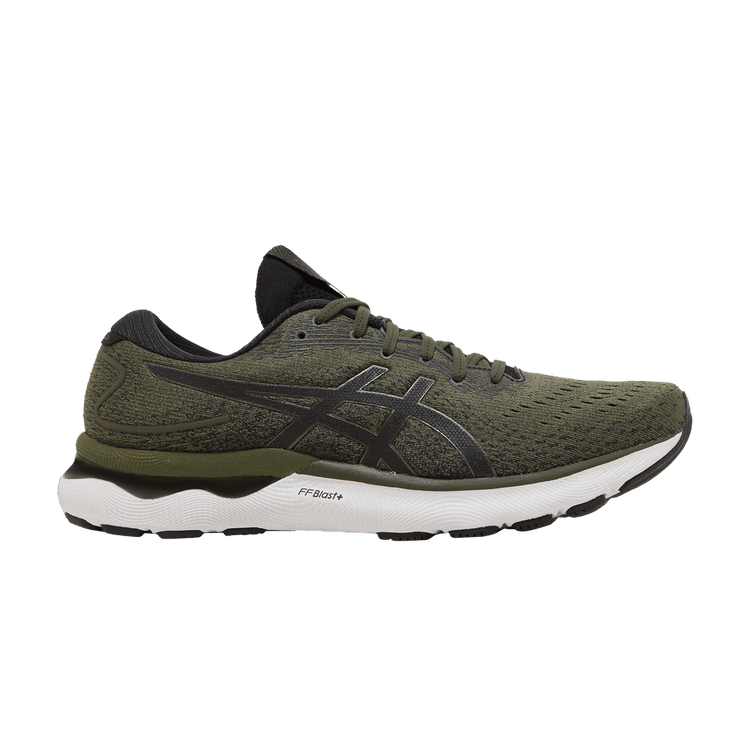 ASICS Gel-Nimbus 24 Olive Canvas Gunmetal