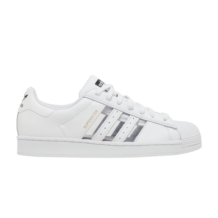 adidas Superstar White Transparent Stripes