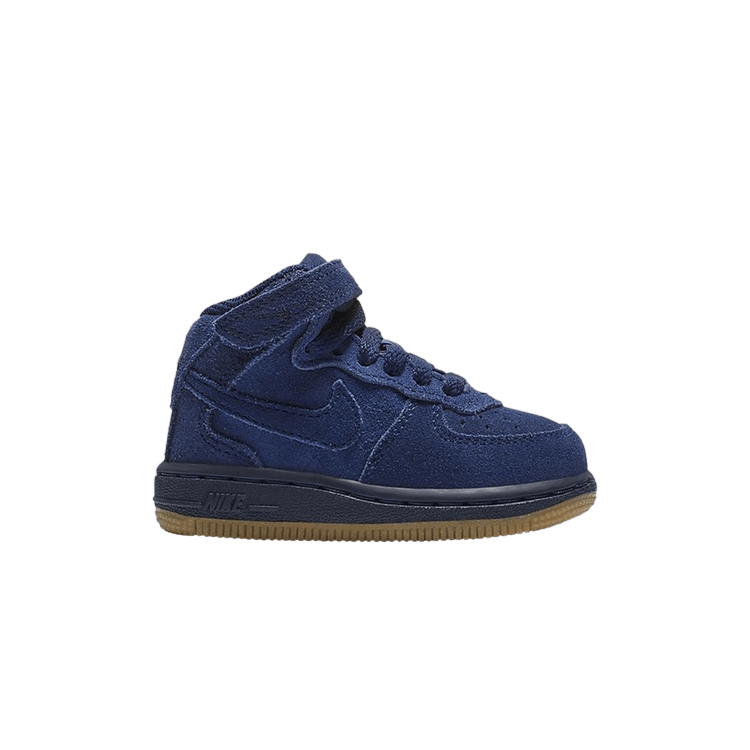 Nike Air Force 1 Mid Blue Void Gum (TD)