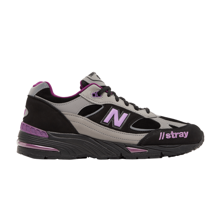 New Balance 991 Stray Rats Black