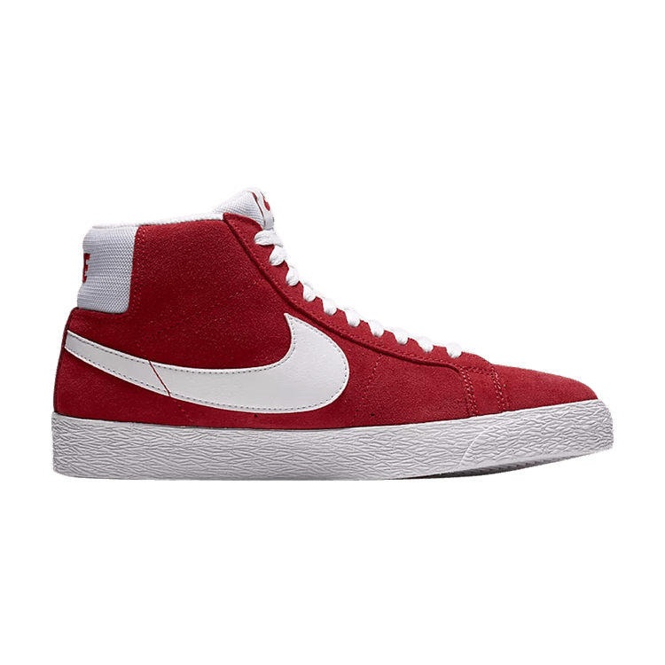 Nike SB Blazer Mid Red Suede (2017)
