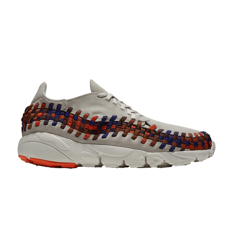 Nike Air Footscape Woven Light Bone Rainbow