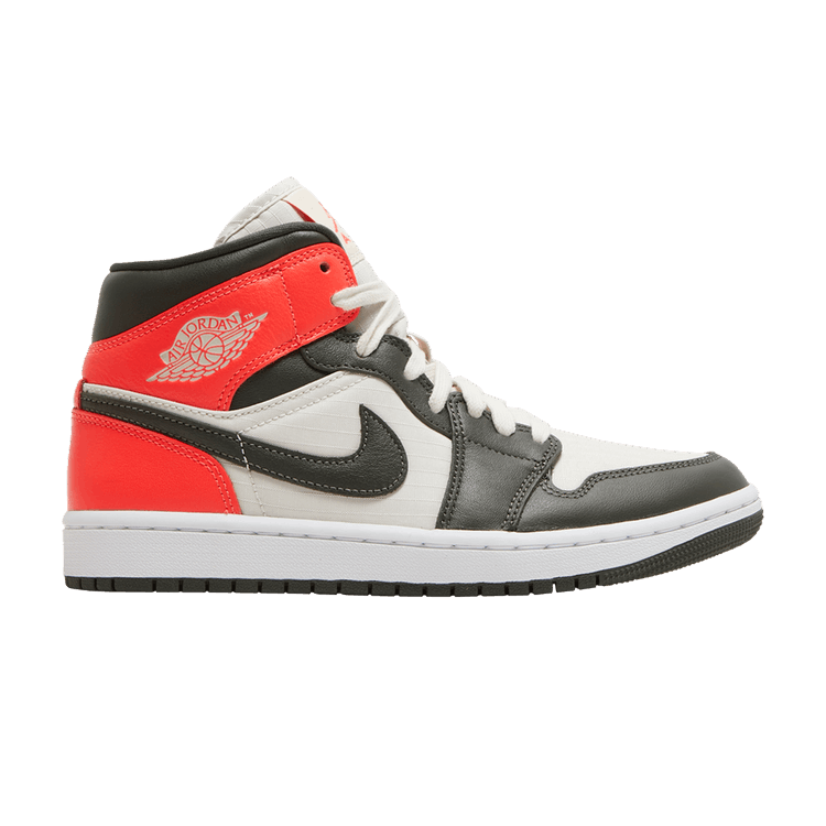 Jordan 1 Mid Newsprint Light Orewood Brown (Women's)