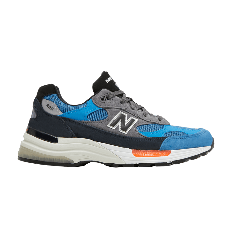 New Balance 992 Black Blue Grey