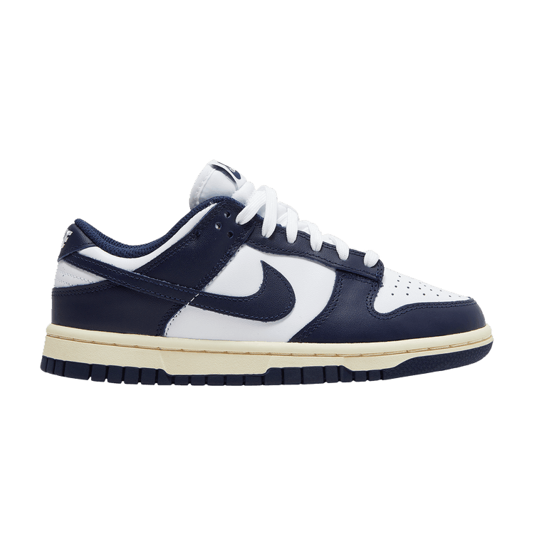 Nike Dunk Low Vintage Navy (Women's) - Side Kicks