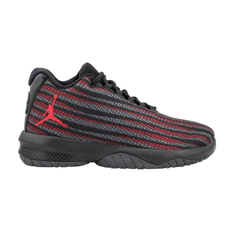 Jordan B. Fly Black Gym Red Dark Grey (GS)