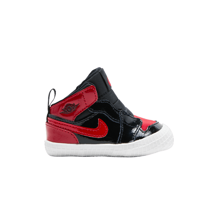 Jordan 1 Crib Bootie Bred Patent (I)