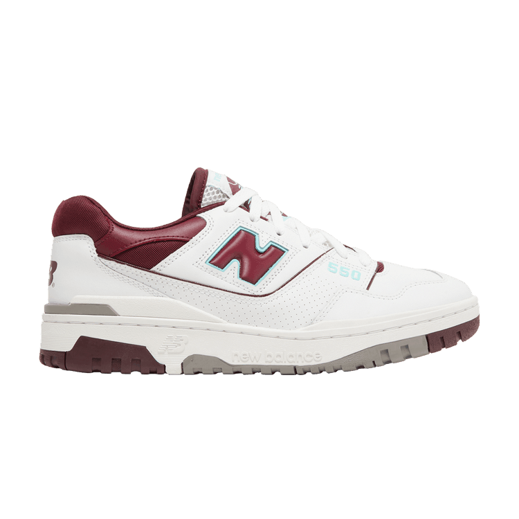 New Balance 550 Burgundy Cyan - Side Kicks