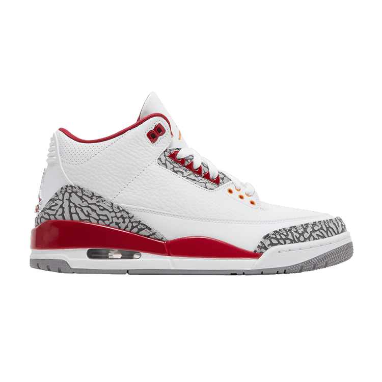 Jordan 3 Retro Cardinal Red - Side Kicks