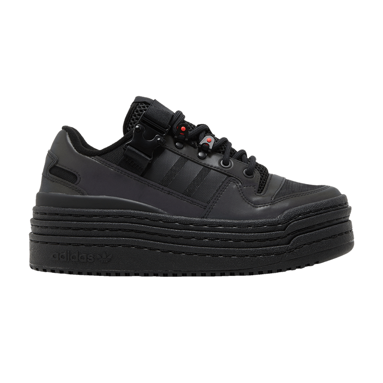 adidas Triple Platforum Low Core Black Solar Red