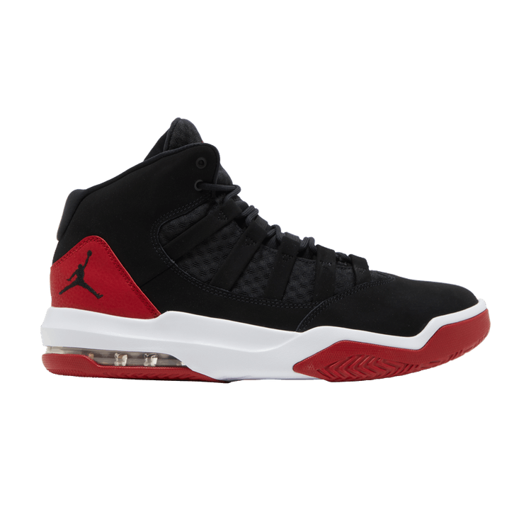 Jordan Max Aura Black Suede