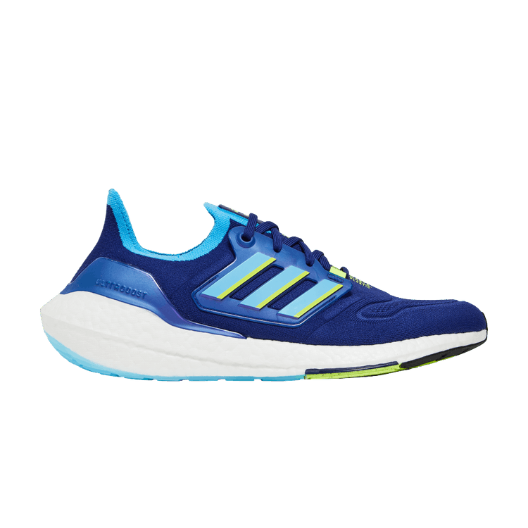 adidas Ultra Boost 22 Legacy Indigo Sky Solar Yellow