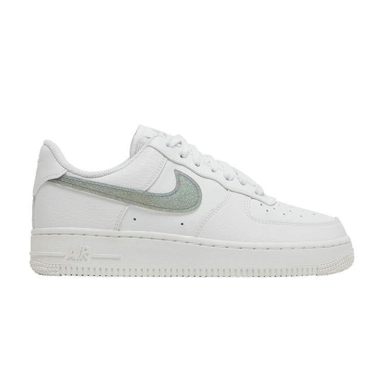 Nike Air Force 1 Low White Gold Glitter Swoosh (Women's)