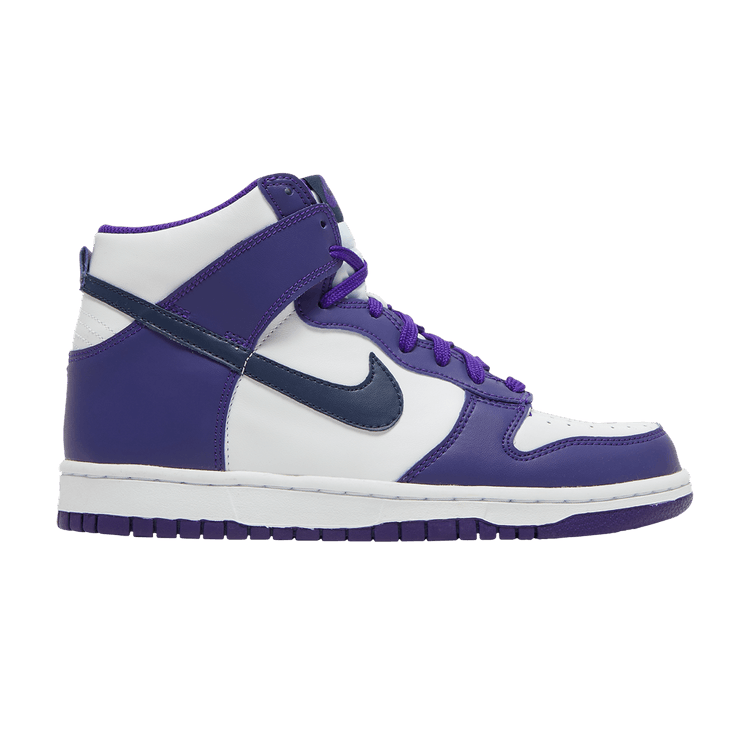 Nike Dunk High Electro Purple Midnight Navy (GS)