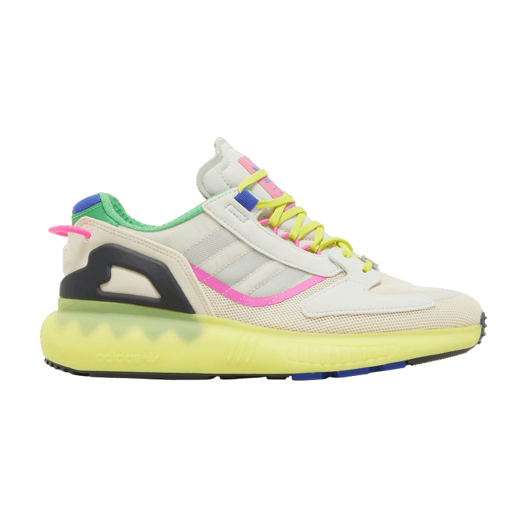 adidas ZX 5K Boost Wonder White Acid Yellow (Women's)