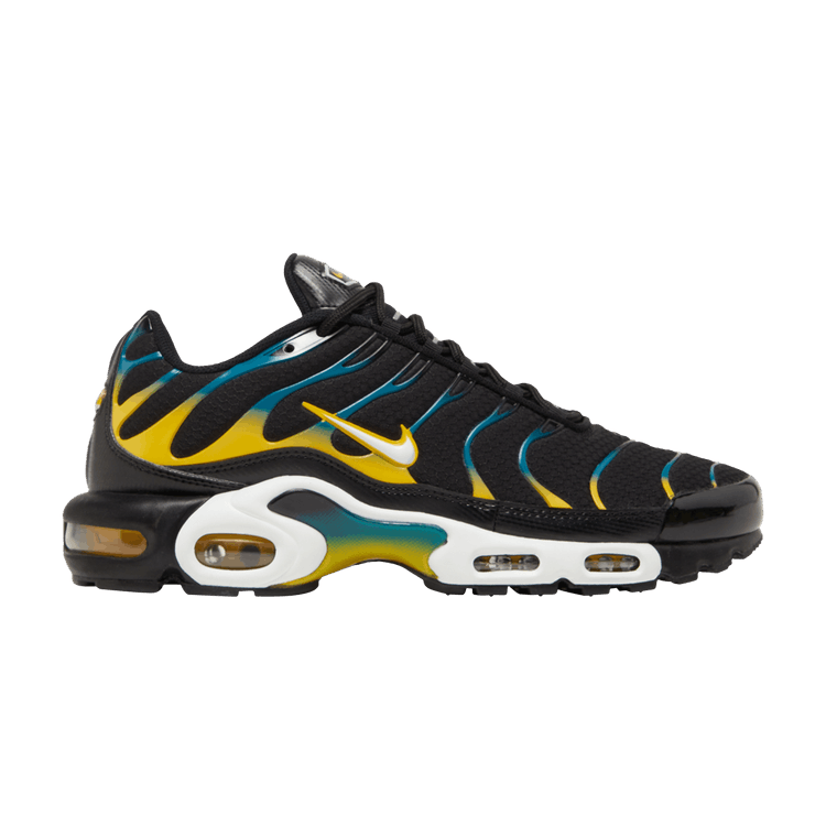 Nike Air Max Plus Black Teal Yellow