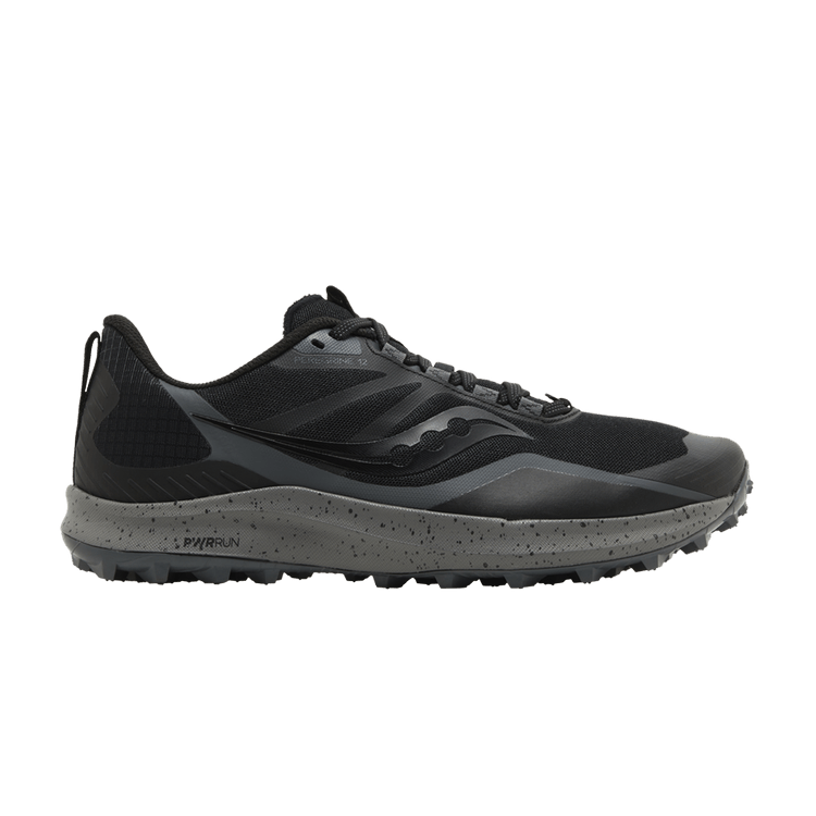 Saucony Peregrine 12 Black Charcoal