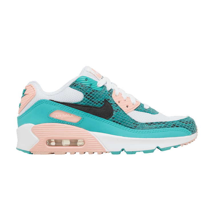 Nike Air Max 90 Washed Teal Snakeskin (GS)