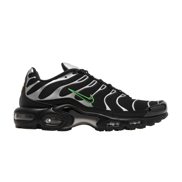 Nike Air Max Plus Black Silver Green Strike