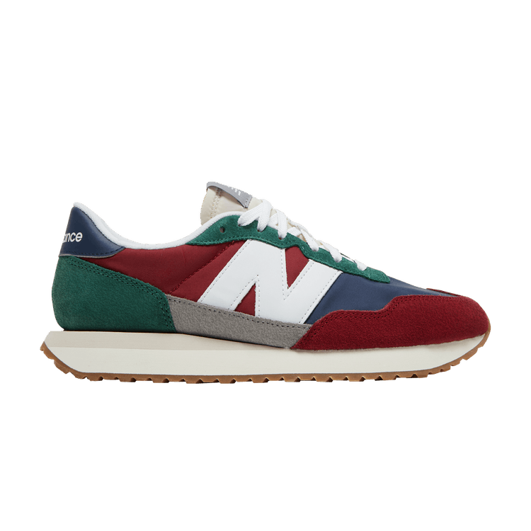 New Balance 237 Red Green Navy