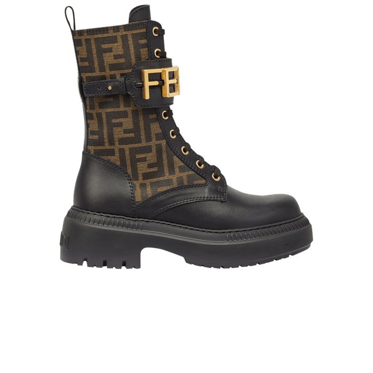 Fendi Fendigraphy Boot Brown FF Print (Women's)