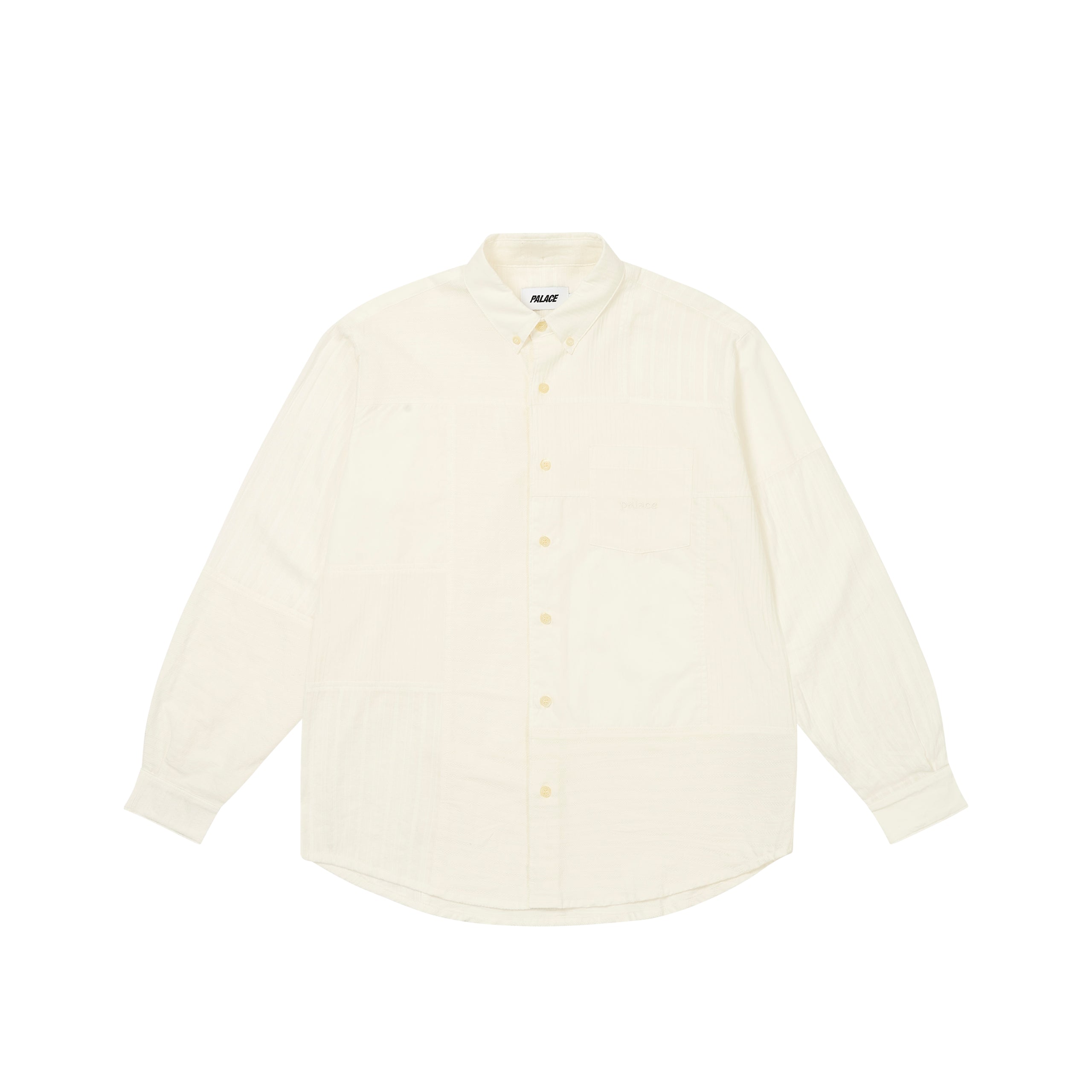 Palace Patchy Shirt White